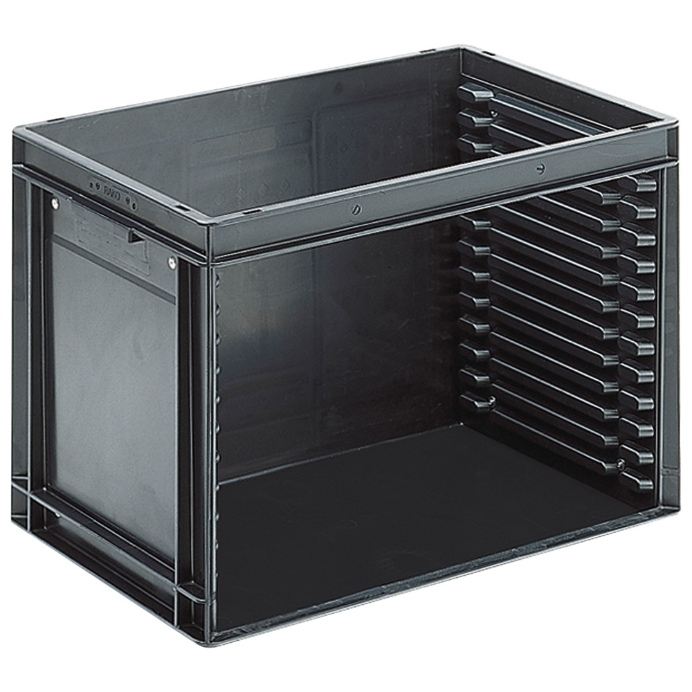 Shelf containers, ESD, 600 x 400 x 220 mm