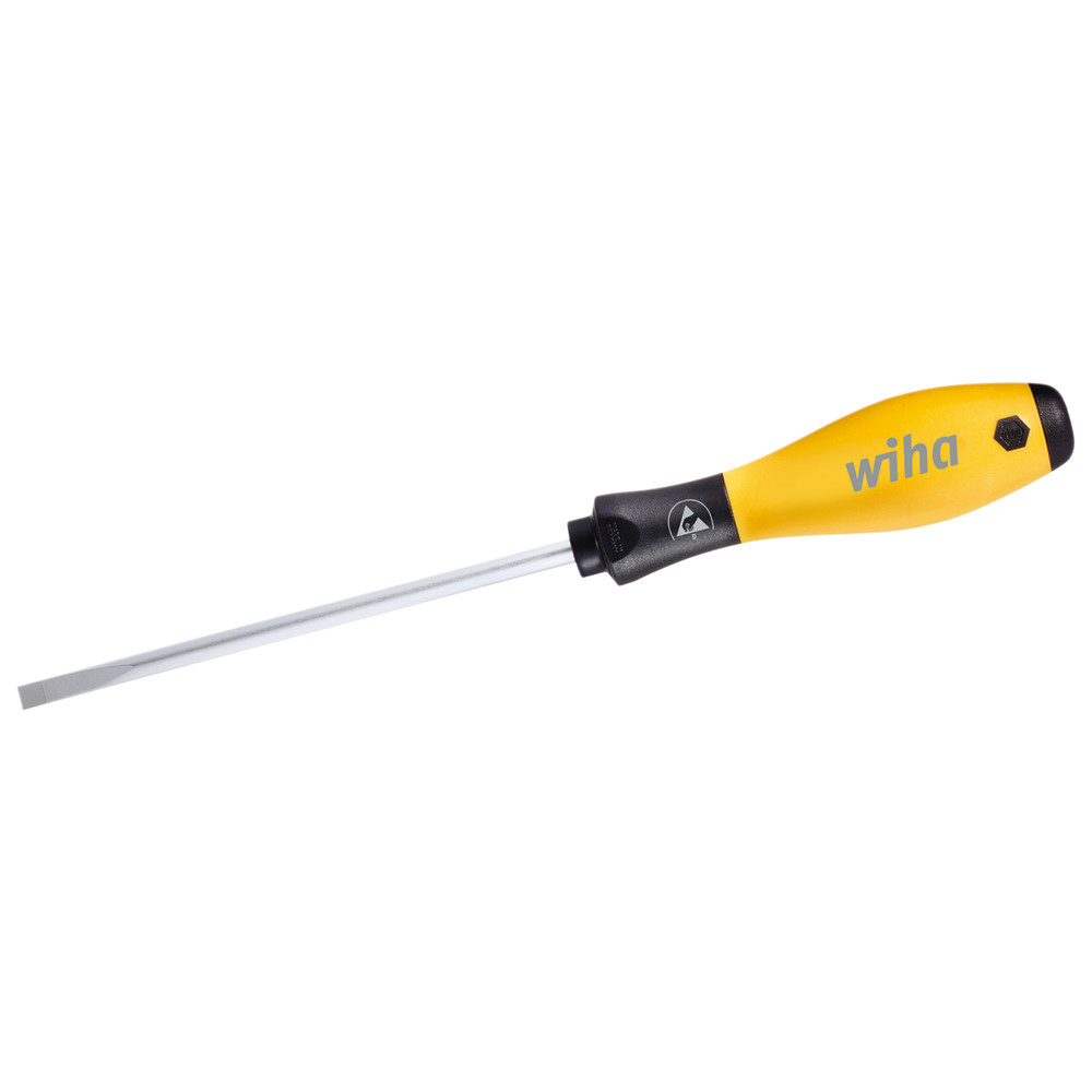 Slotted screwdriver, SoftFinish, ESD, 2.5 x 75 mm