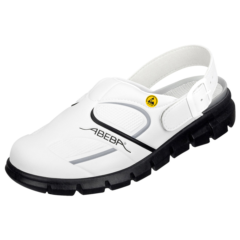 ESD-arbetssko Dynamic 37335, 38, vit/svart