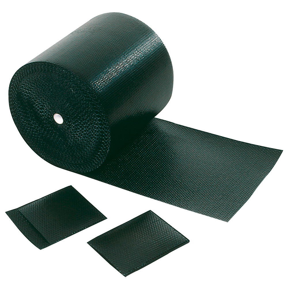 Carbostat bubble wrap, ESD, 300 mm x 100 m