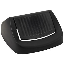 Swing lid for ESD waste bin