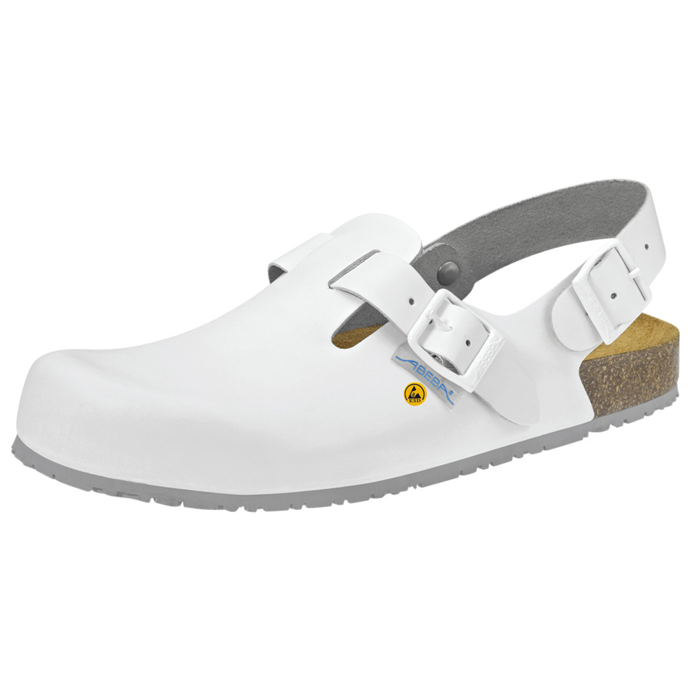 ESD-klack Nature 4040/4055, storlek 37, vit