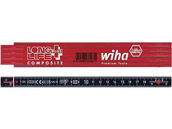 Tumstock LongLife Plus Composite 2 m metriskt, 10 segment