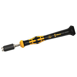 Torque screwdriver, preset, adjustable, ESD, 0.02–0.06 Nm