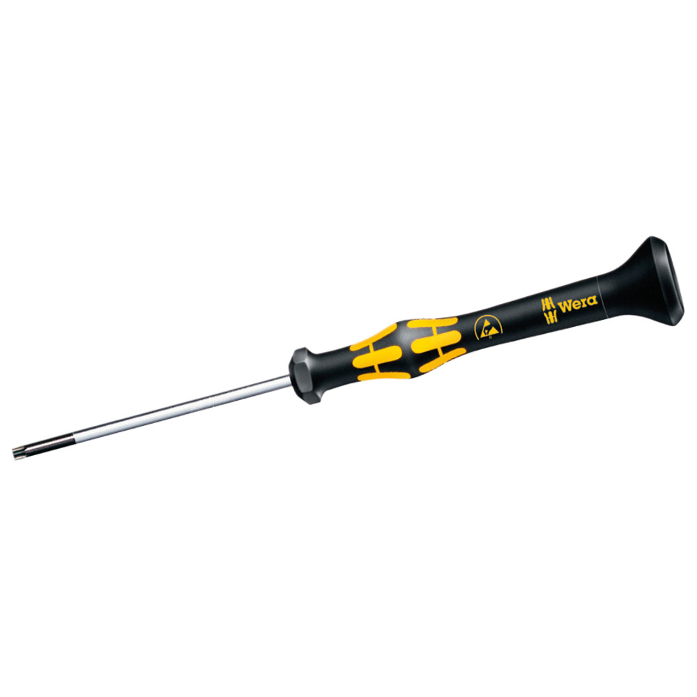 Torx electronics screwdriver, ESD, T5 x 40 mm, 137 mm