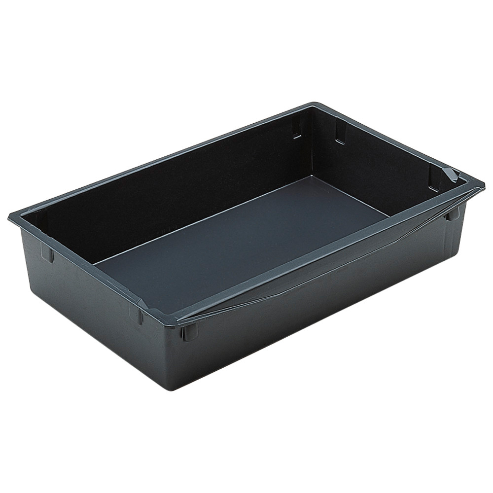 Tray, for tray containers, EGB/ESD, 498 x 297 x 105 mm