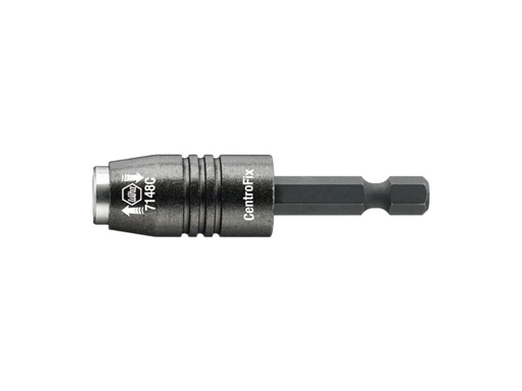 Bit holder CentroFix mechanically lockable 1/4´