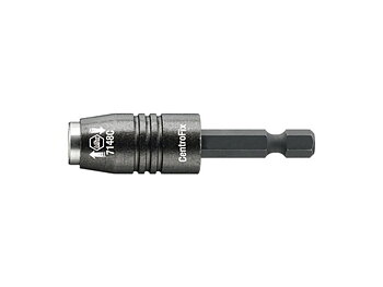 Bit holder CentroFix mechanically lockable 1/4´