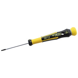 Hex precision screwdriver, ESD, SW2.5 x 60 mm, 160 mm