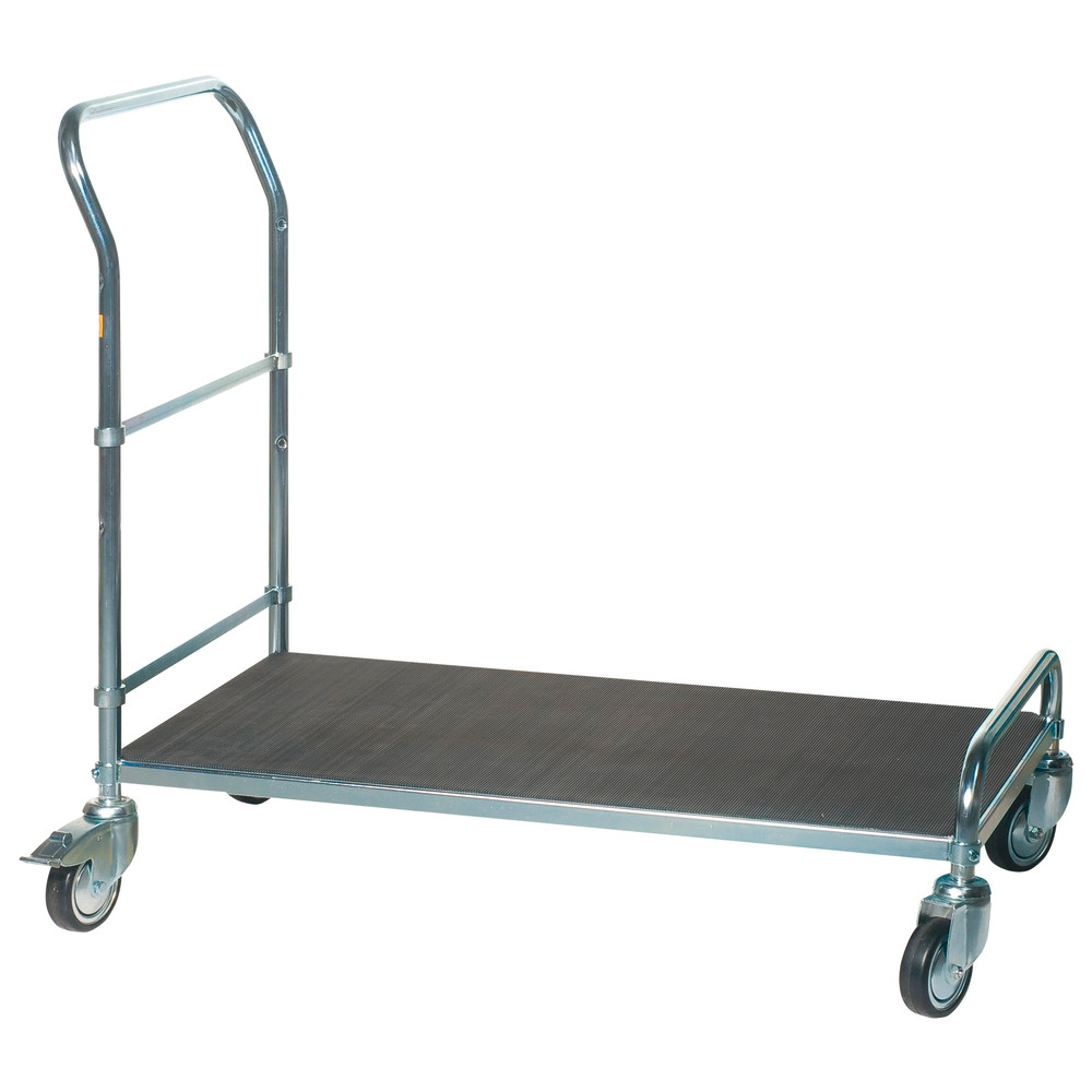 Transport trolley with bumper bar, ESD