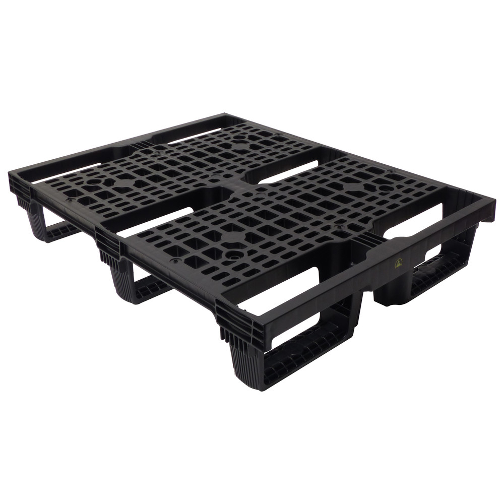 Pallet, stackable, ESD