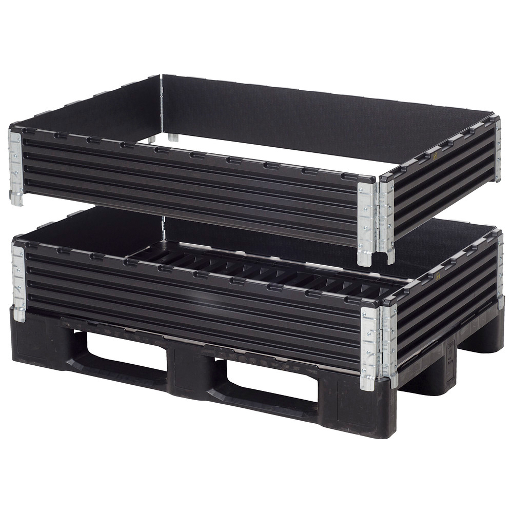 Pallet stacking frame, ESD