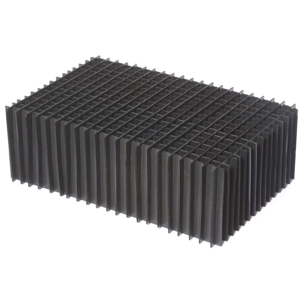 Standard compartments for storage containers 600 x 400 mm, ESD, height 180 mm