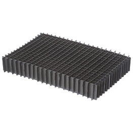 Standardfack för förvaringskärl 600 x 400 mm, ESD, höjd 80 mm