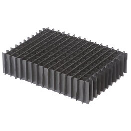 Standardfack för förvaringskärl 400 x 300 mm, ESD, höjd 80 mm