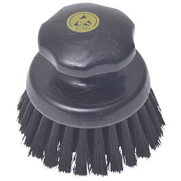 Hand brush, round, ESD, 125 mm