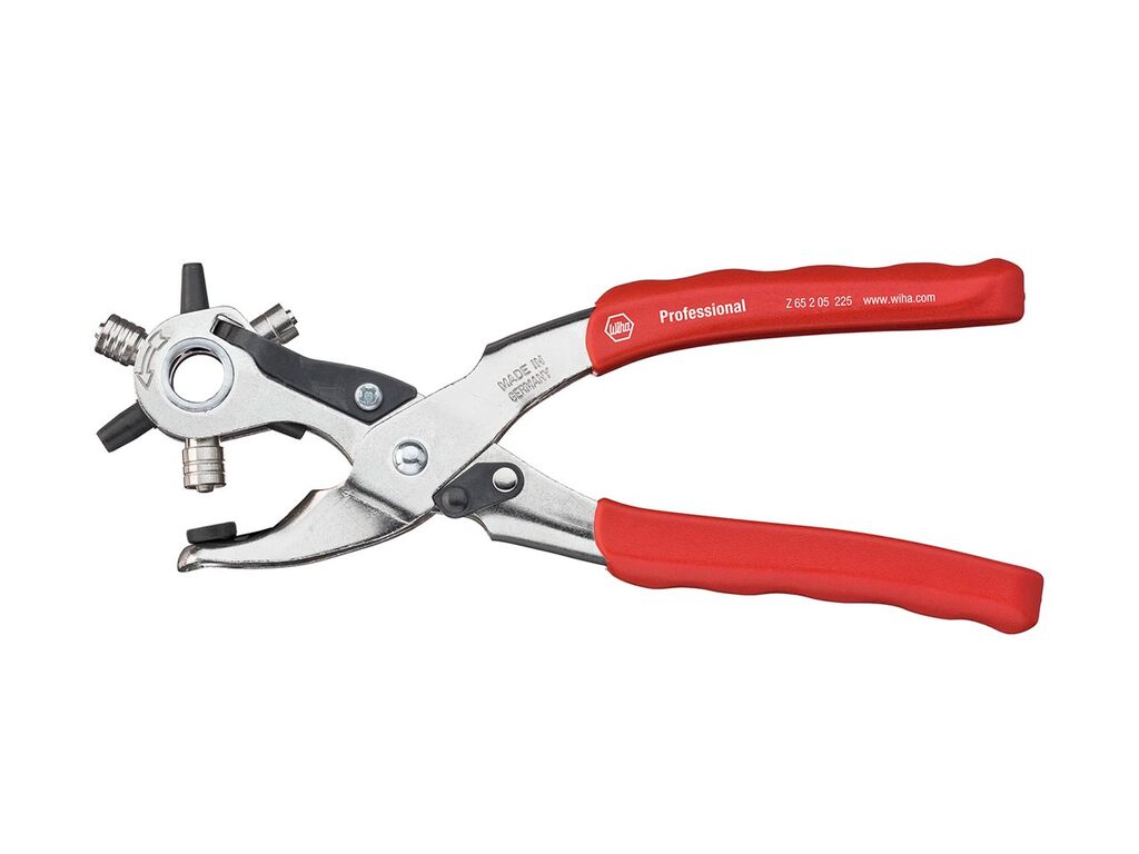 Revolving punch and loop pliers Professional 225 mm