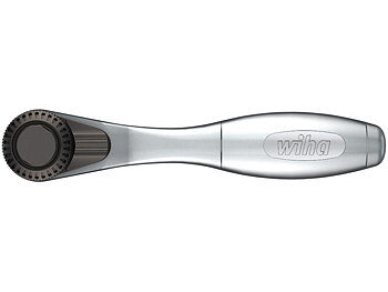 Bit ratchet 90 mm with thumb wheel Hexagon head, 1/4´ in blister pack