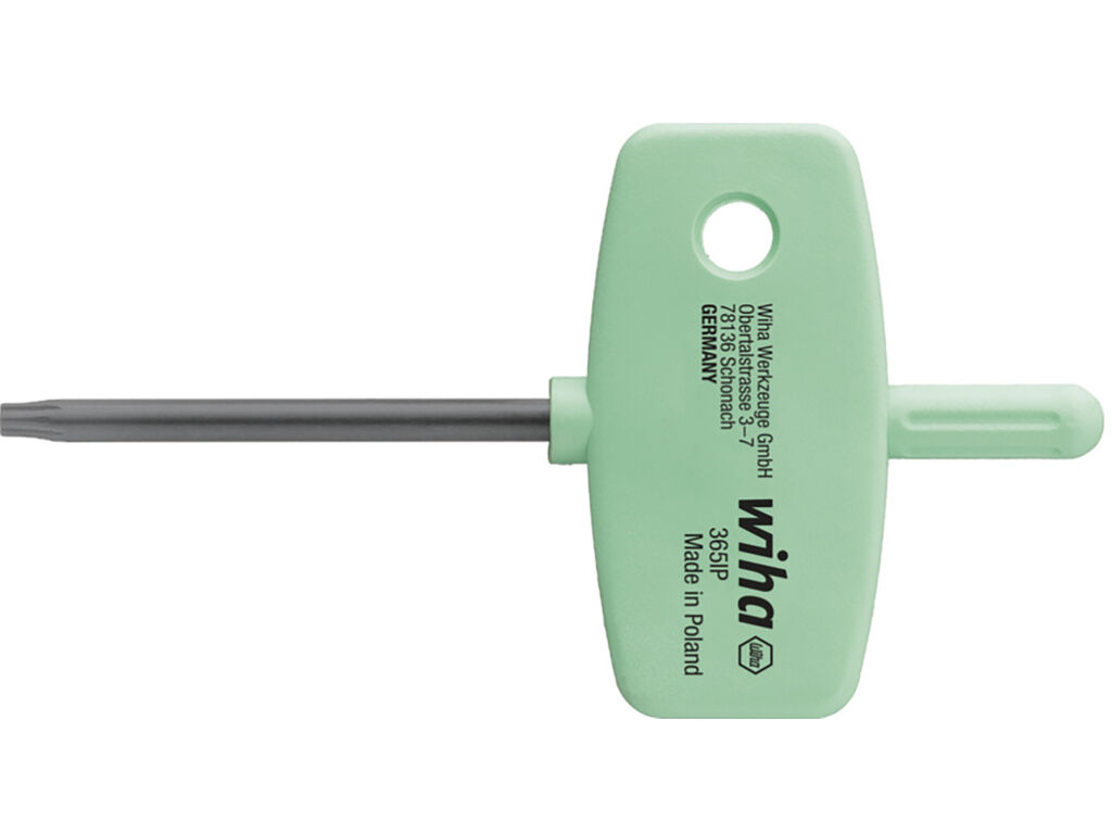 L-nyckel med nyckelhandtag TORX®, svartoxiderad