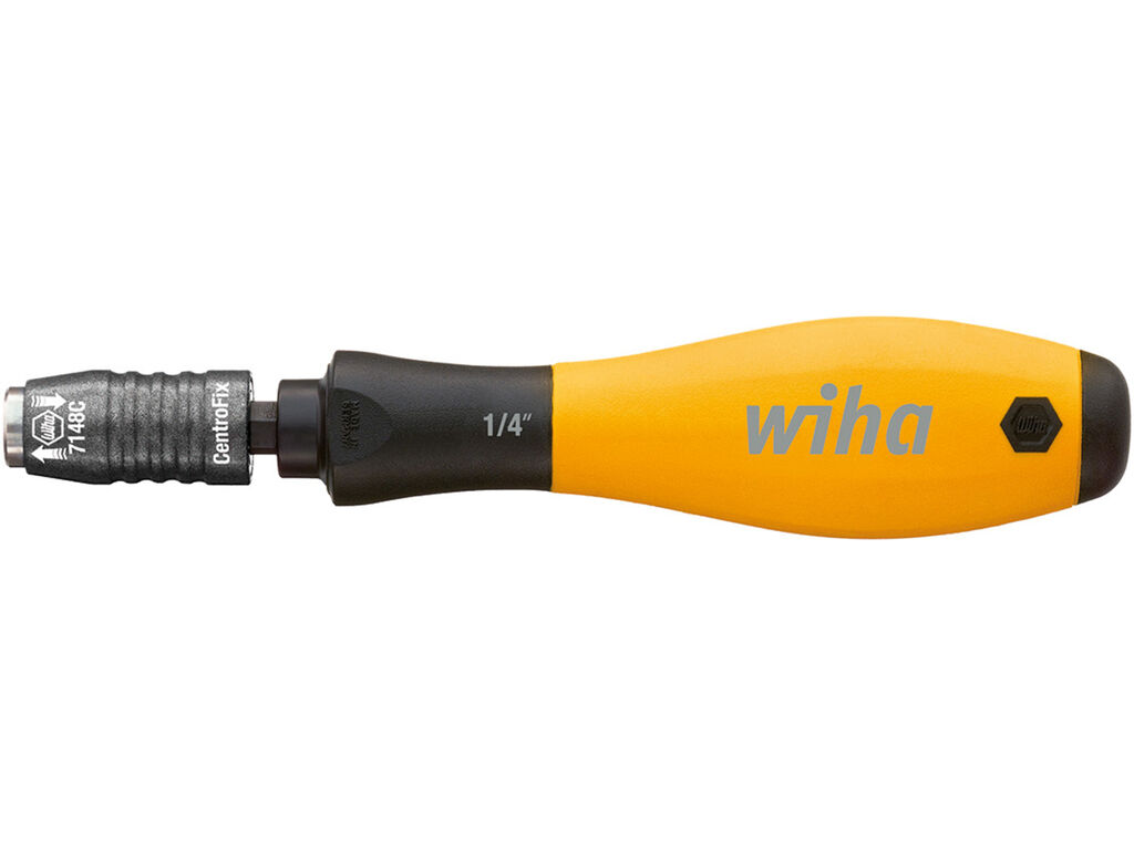 Screwdriver with bit holder SoftFinish® ESD, mechanically lockable 1/4´