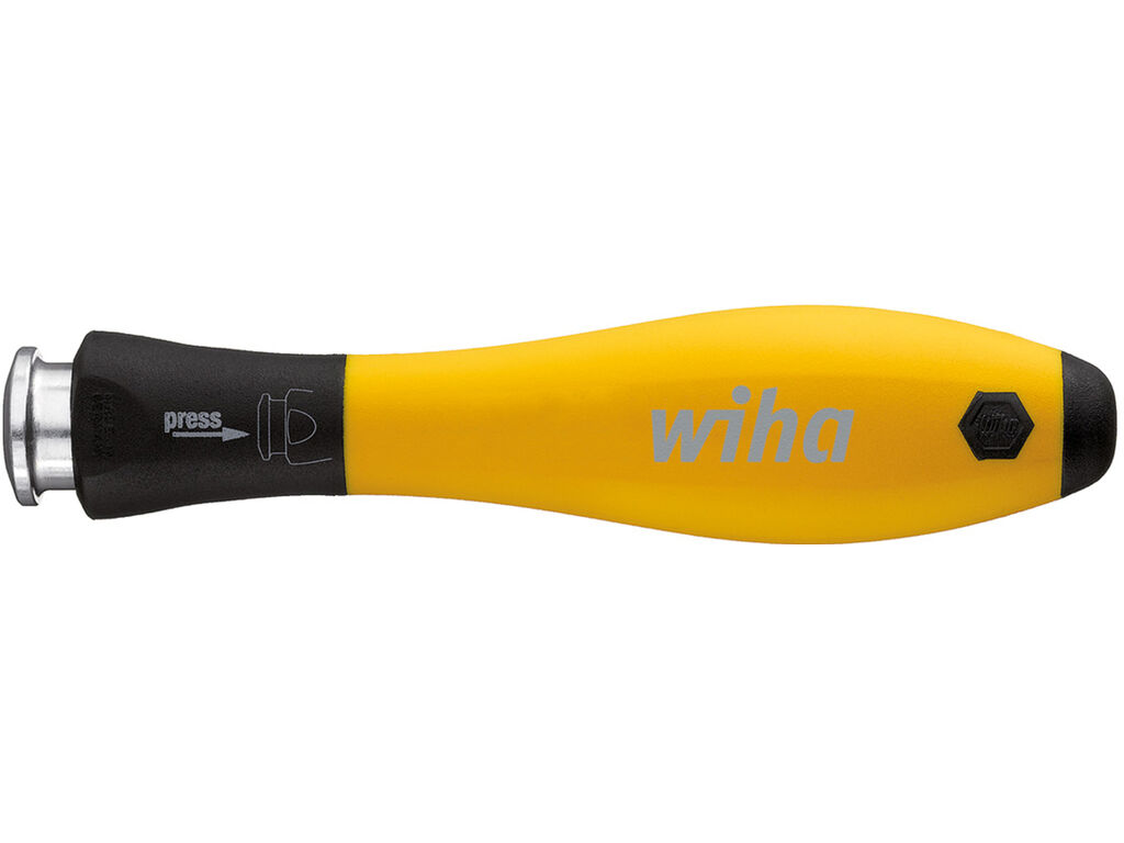 Screwdriver handle SoftFinish®-telescopic ESD for SYSTEM 4 interchangeable blade