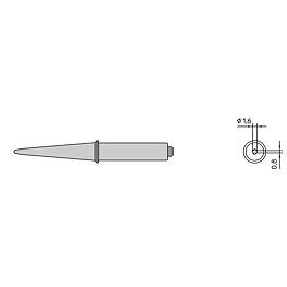 Soldering tip CT series, CT5 D8/5.0 mm, straight, 425 °C