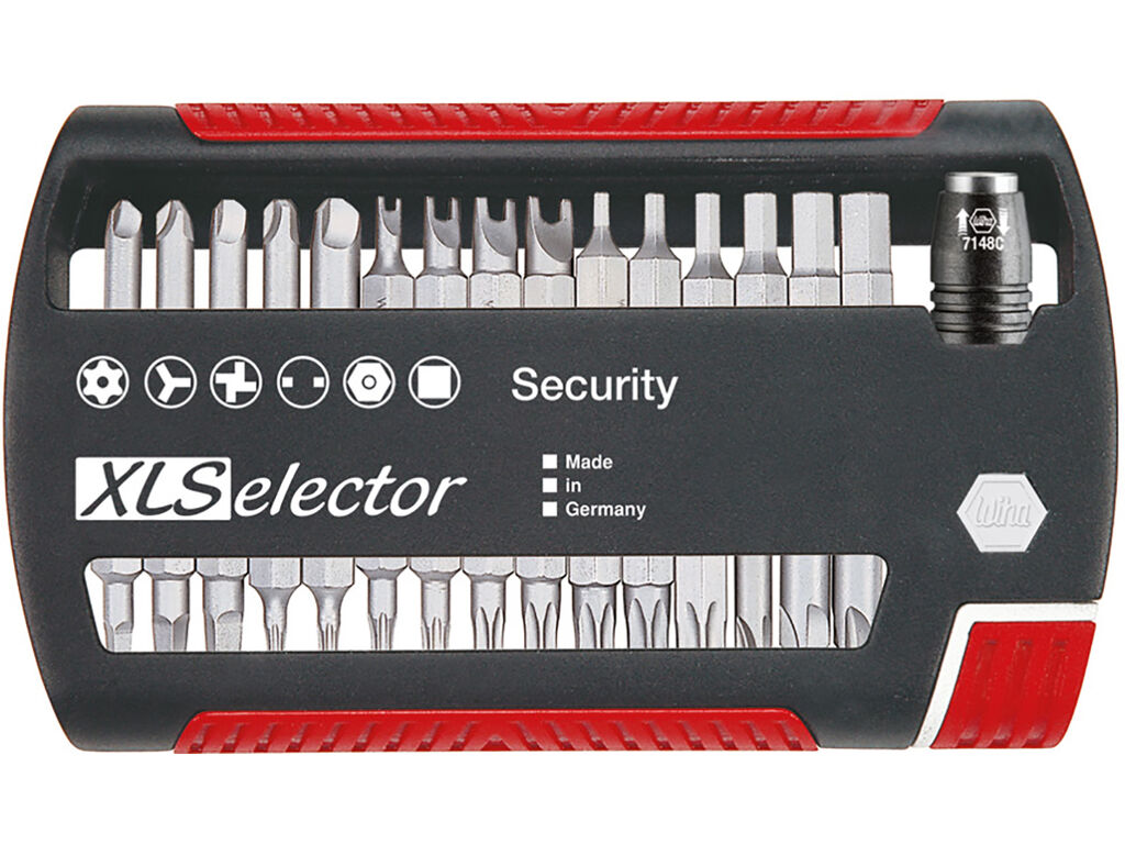 Bitssats XLSelector Security Standard 25 mm assorterad 1/4´ 32-delar.