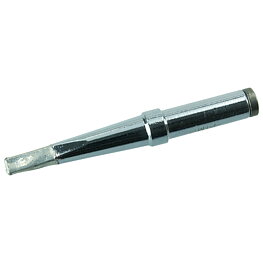 PT series soldering tip, chisel shape, PT M8/3.2 x 1.2 mm, 425 °C, straight, lon