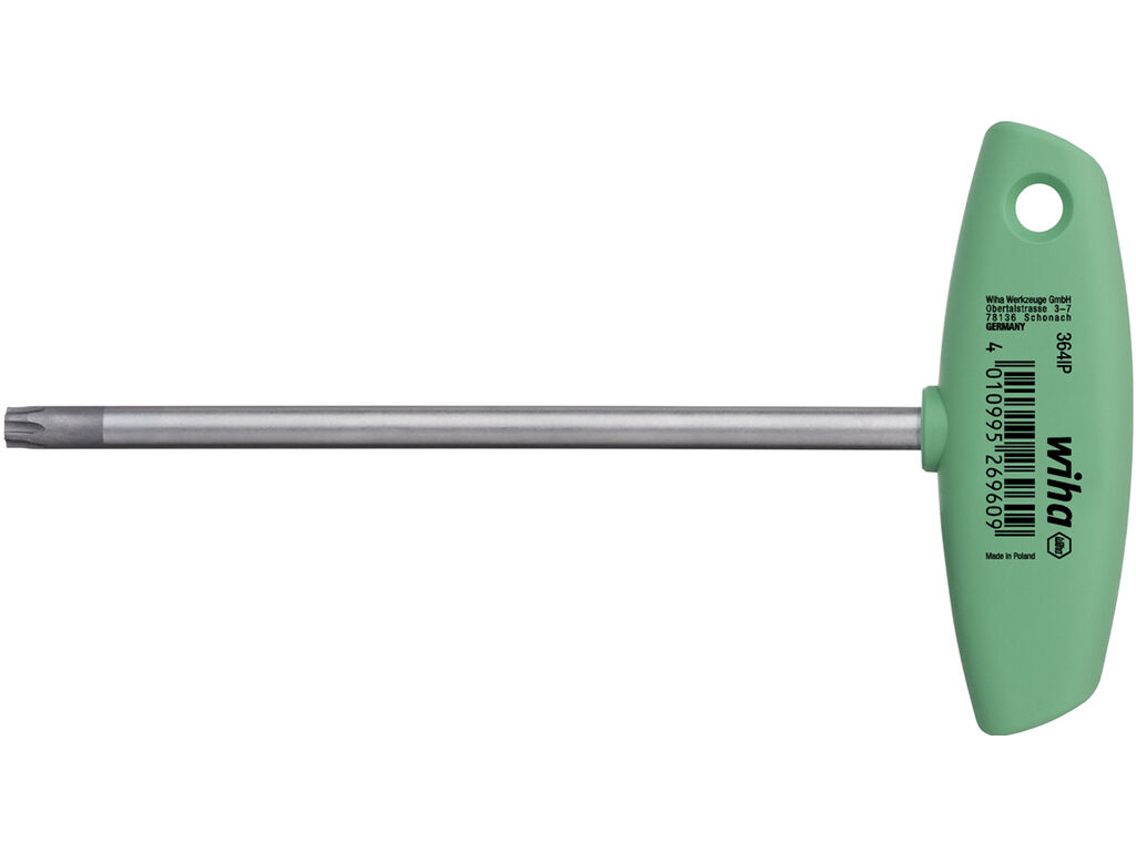 L-key with T-handle TORX PLUS® matt chrome-plated 15IP