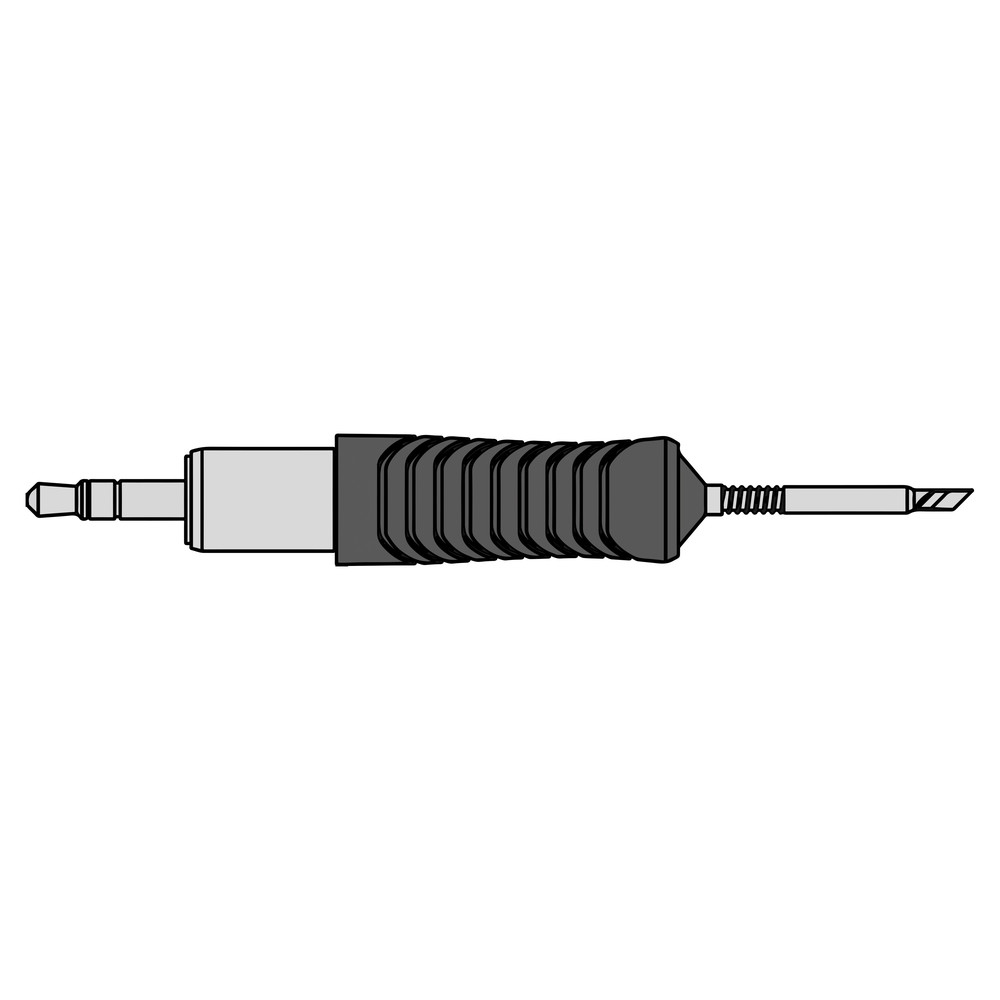 Soldering tip series RTP, special shape, RTP 025 K MS/2.5 mm, blade/MS - 2