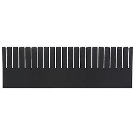 Fack, ESD, längsgående ribbor, 21 slitsar, 553 x 180 x 3 mm