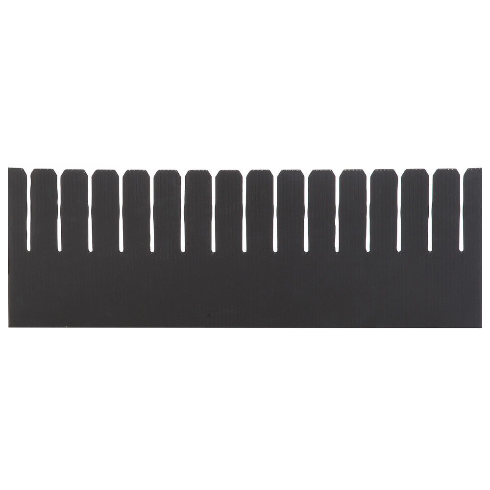 Compartments, ESD, short web, 11 slots, 253 x 180 x 3 mm