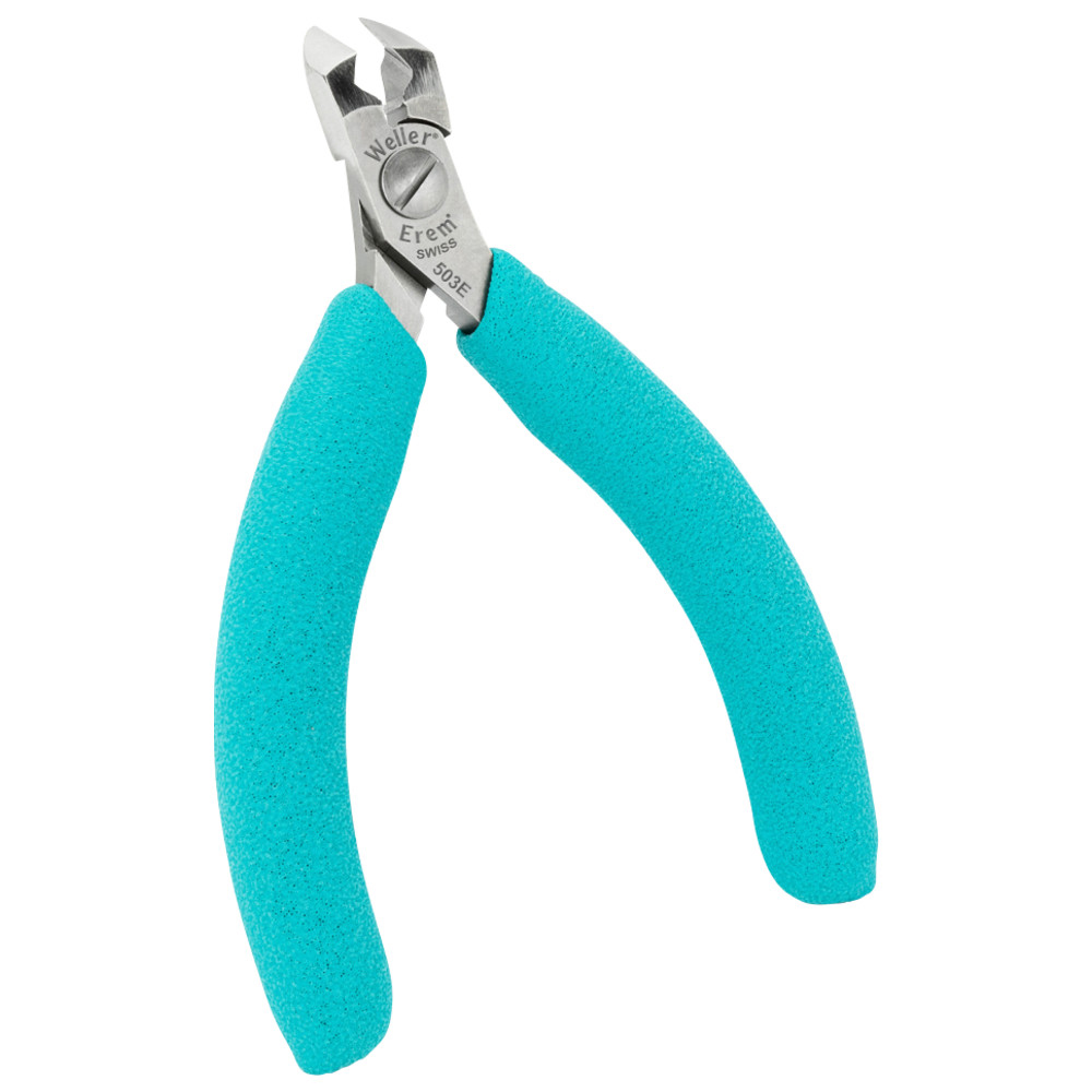 Spetsavbitare 503E, vinklad, bred, robust huvud, ESD - 2