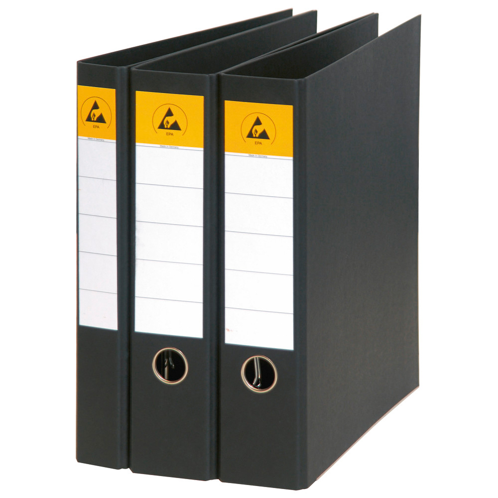 Ring binder, ESD, 2 rings, width 74 mm