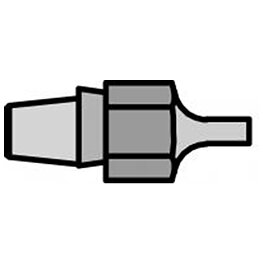 Suction nozzle DX series, DX 120/1.1 mm, 2.5 mm