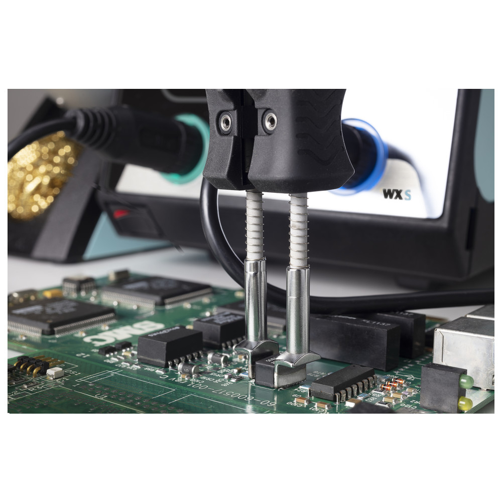 Ultra desoldering tweezers WXUTS with tips RTWUS 015 B and tray WSR 210 - 2