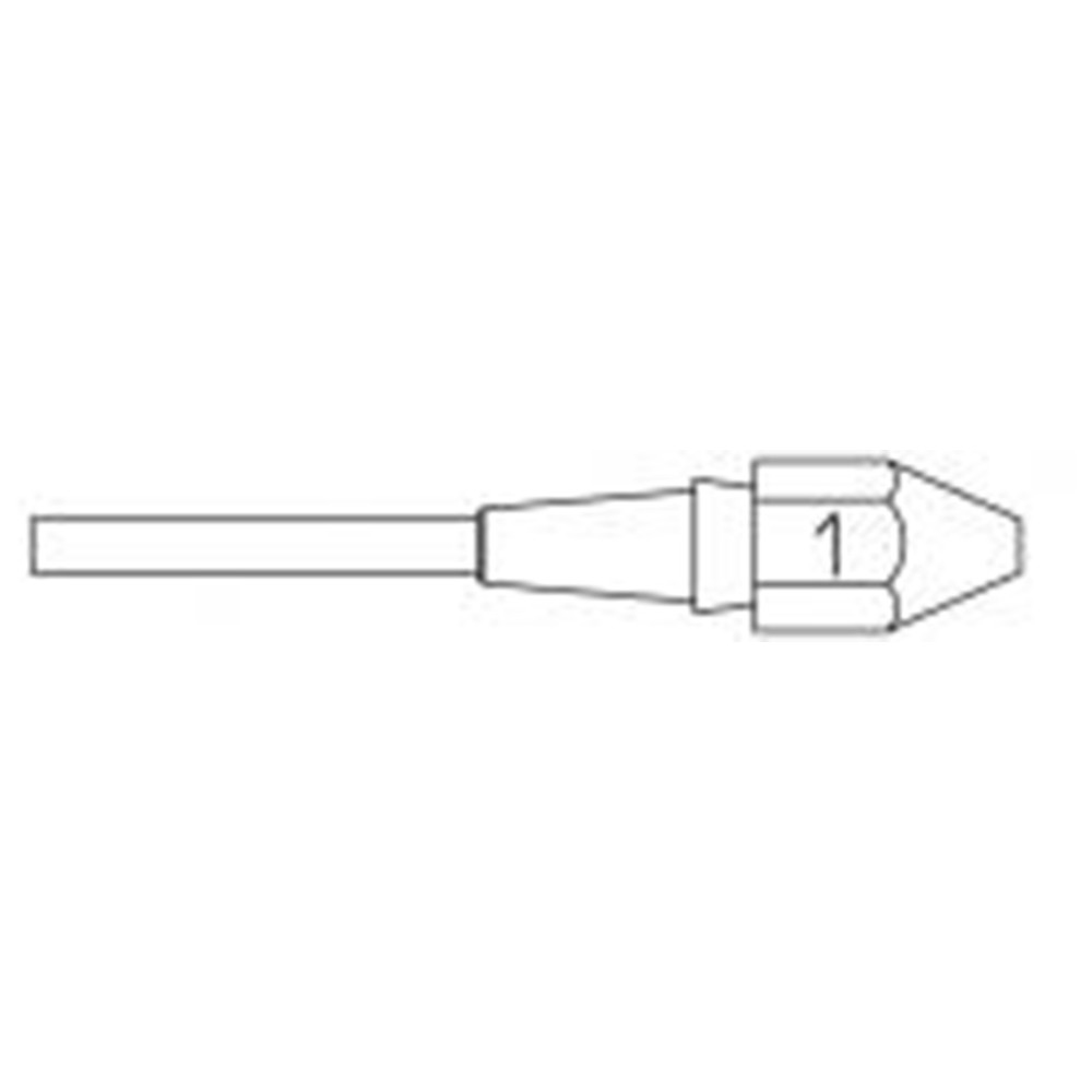Sugmunstycke XDS-serien, XDS 1/1,4 mm, 2,5 mm