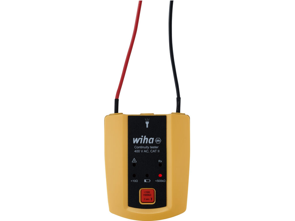 Continuity tester 400 V AC, CAT II
