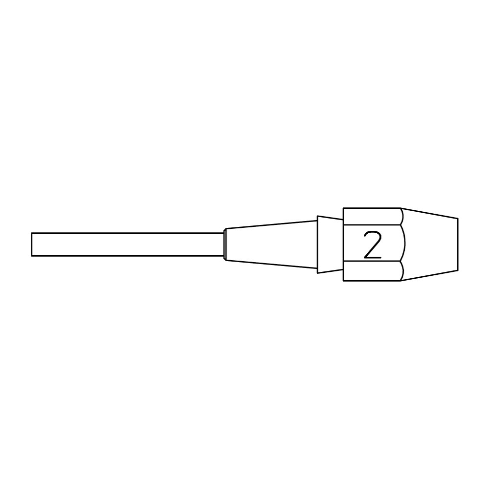 Suction nozzle XDSL series, XDSL 2/3.0 mm, 5.3 mm
