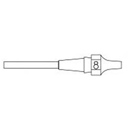 Sugmunstycke XDSL-serien, XDSL 8/1,5 mm, 2,9 mm