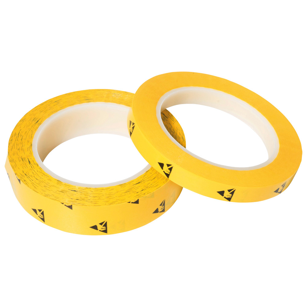 Självhäftande PVC-tejp, ESD, 25,4 mm