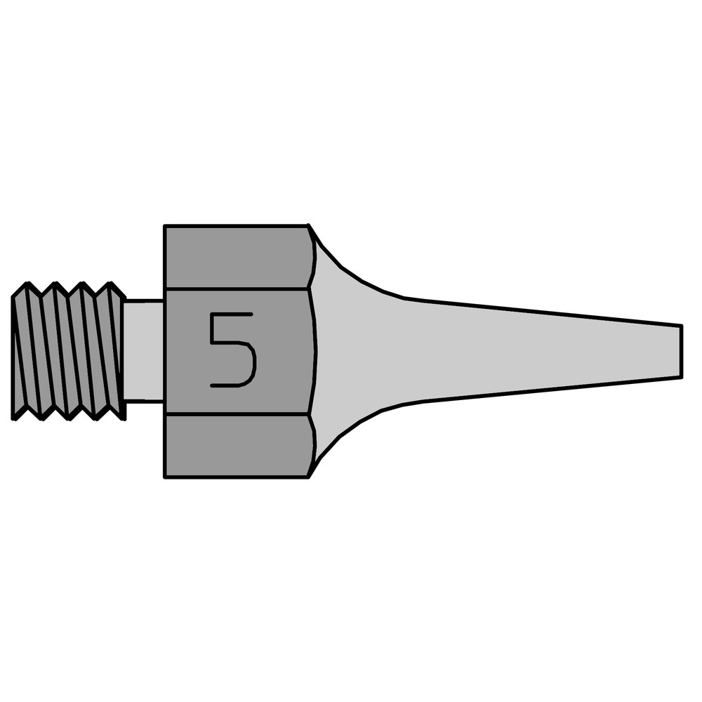 Suction nozzle DS series, outer Ø 1.9 mm, inner Ø 0.7 mm, DS 115