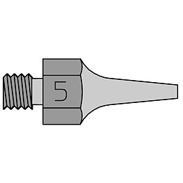 Suction nozzle DS series, outer Ø 1.9 mm, inner Ø 0.7 mm, DS 115