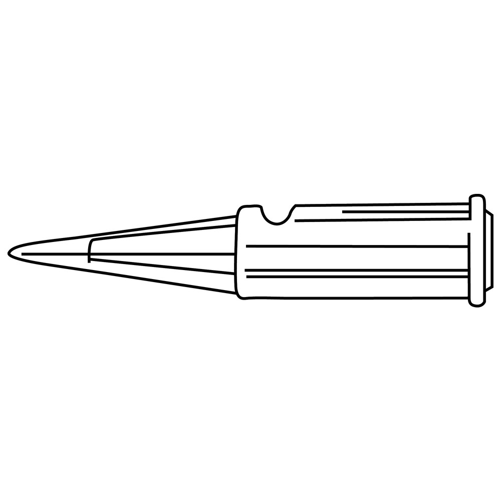 Lödspets för Pyropen, 70 01 05/Ø 0,5 mm, nålformad