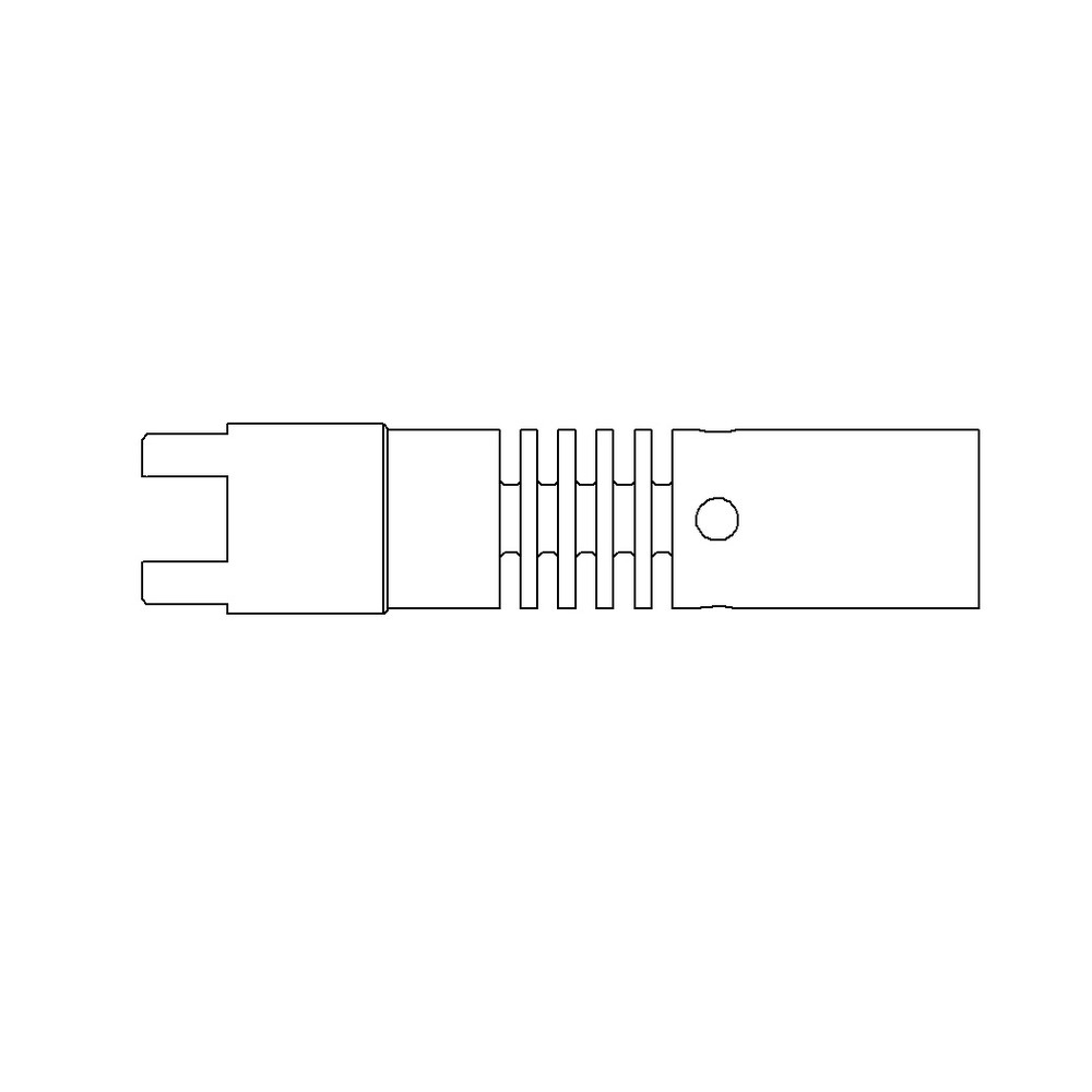 Soldering nozzle for pyropes, 70-07SU, soldering nozzle