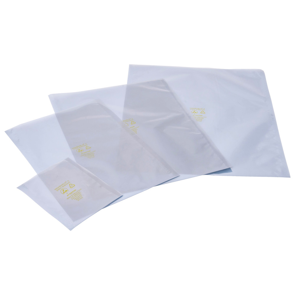 Highshield förpackningspåse, förslutningsbar, typ A, ESD, 102 x 152 mm
