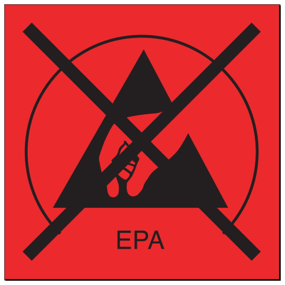 ESD symbol sticker, type EPA, ESD