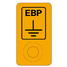 Earthing contact point sticker, ESD