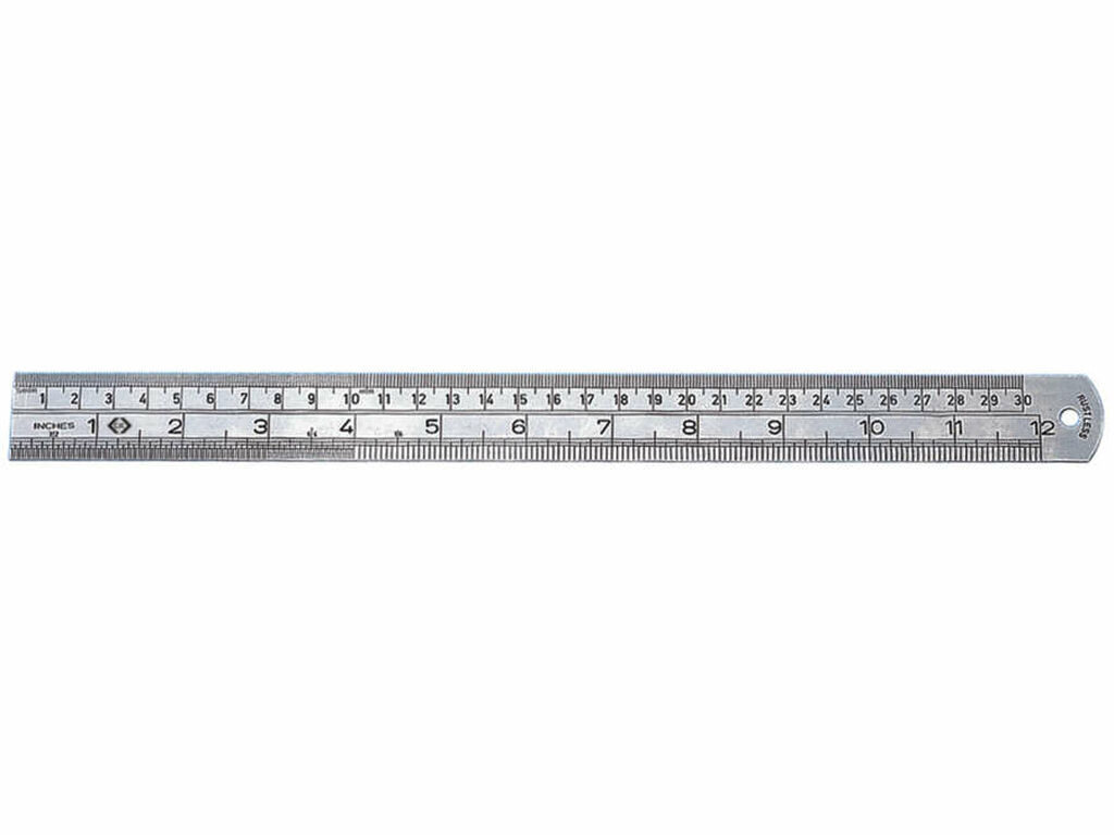 C.K Steel Rule 300mm/12´