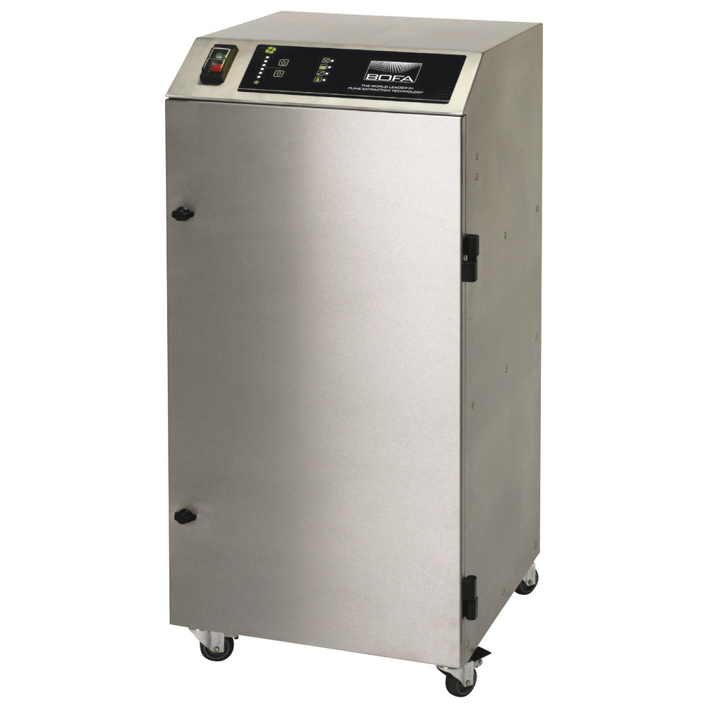 Laser Exhaust System AD Oracle, Brushed Stainless Steel